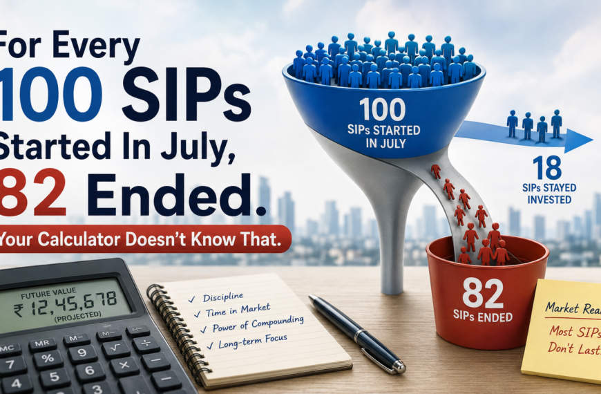 Every 100 SIPs Started In July, 82 Ended