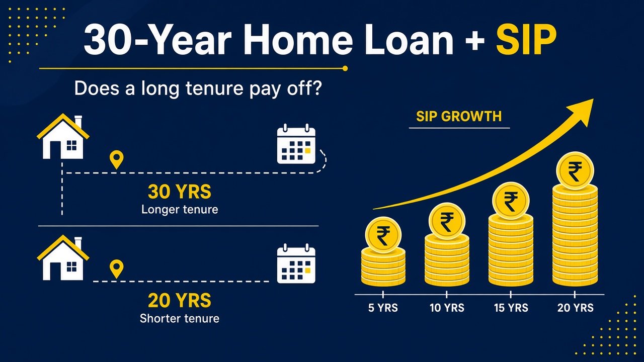 30-Year Home Loan + SIP: Does a Long Tenure Really Pay Off?